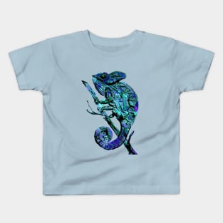 Blue Chameleon Kids T-Shirt